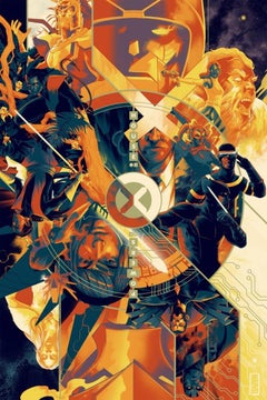 Vintage Matt Taylor - X-Men: House of X  - Contemporary Cinema Movie Film Posters