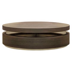 Matt Walnut Ego Coffee Table by LK Edition