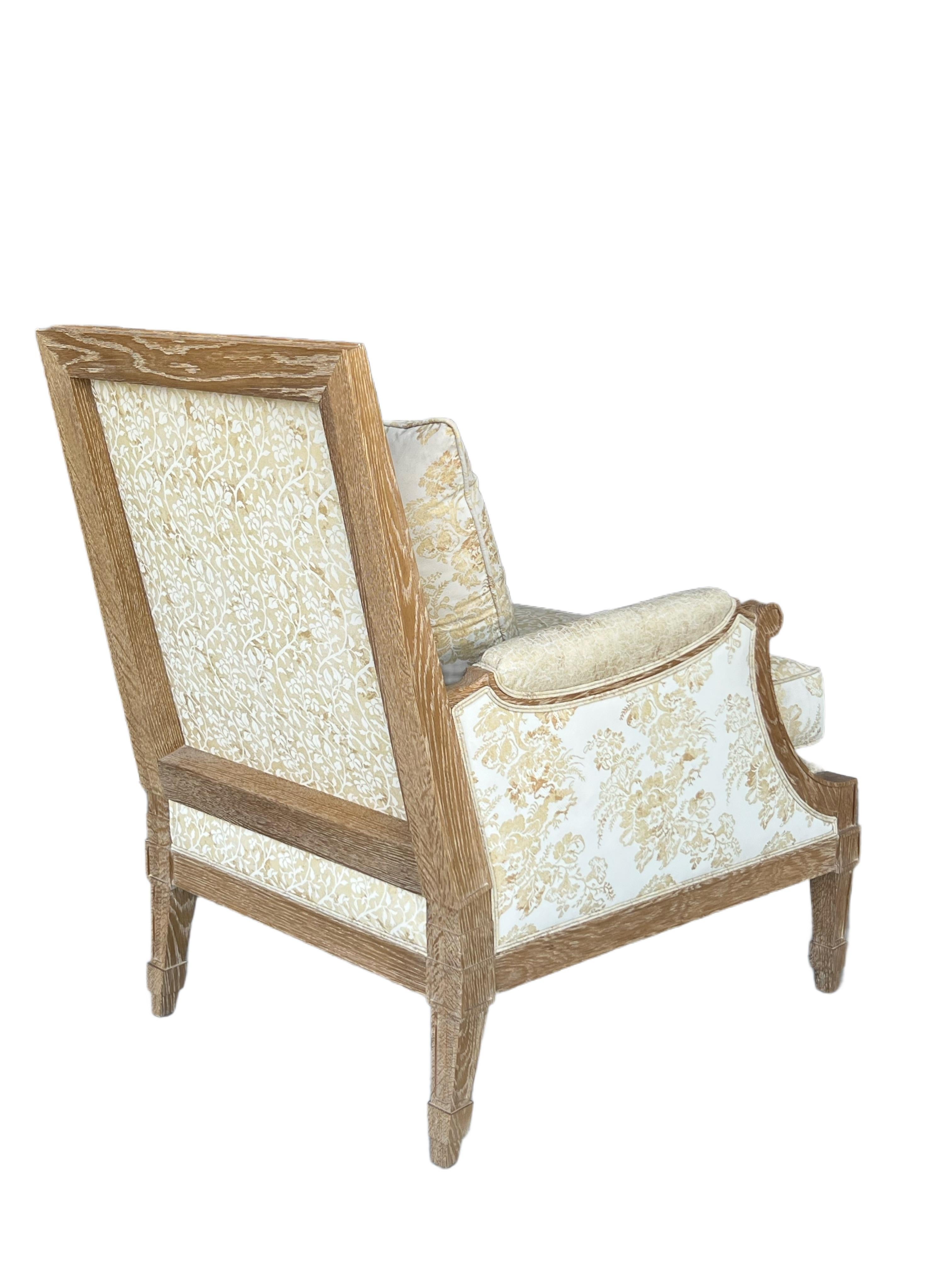 Silla de salón Mattaliano de roble cerámico arenado Siglo XXI y contemporáneo en venta