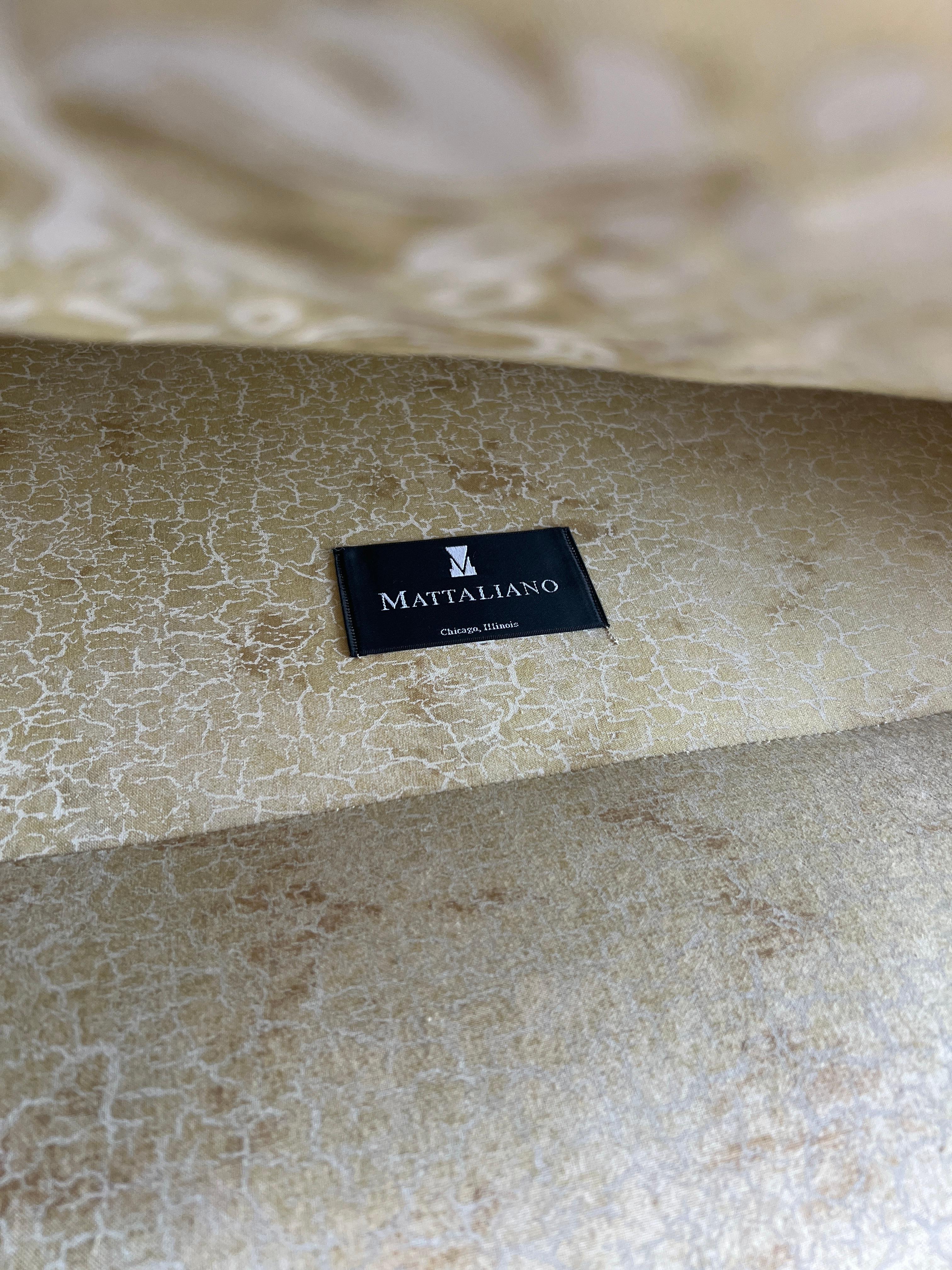 Silla de salón Mattaliano de roble cerámico arenado en venta 2