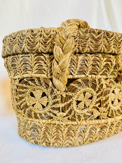 Mattapoisett Basket, by Gladys Ellis, circa 1940s