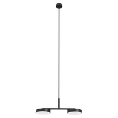 Mattschwarze Rafaela Pendelleuchte Duo von Robin Lamps