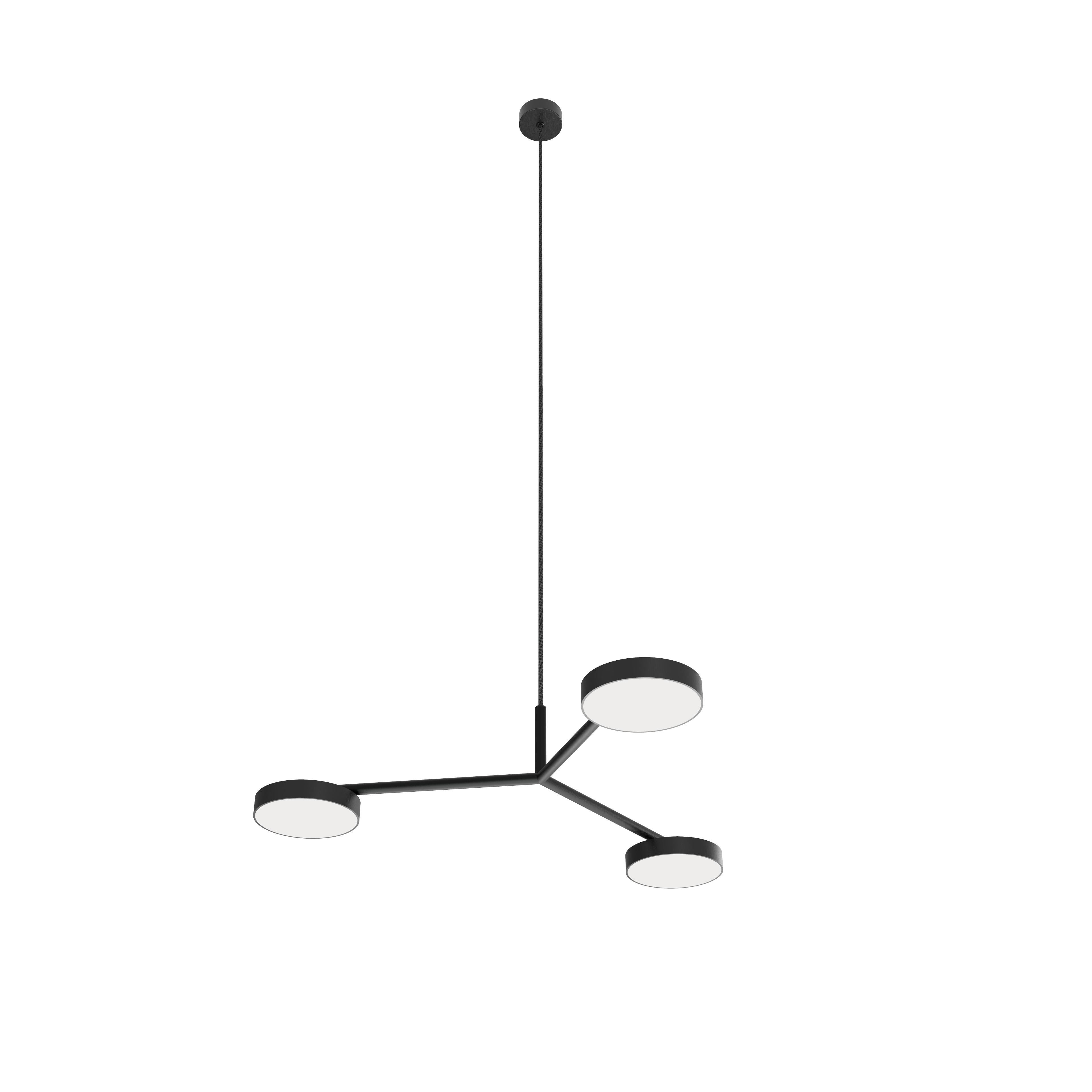 Mattschwarze Raisa-Hängeleuchte von Robin Lamps im Angebot 1
