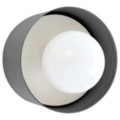 Matte Black Spun Sconce Light by Ladies & Gentlemen Studio