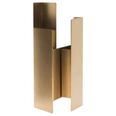 Vase Fugit en bronze mat par Mason Editions