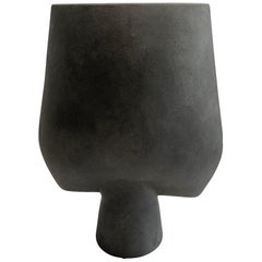 Matte Grey Vase, Denmark, Contemporary