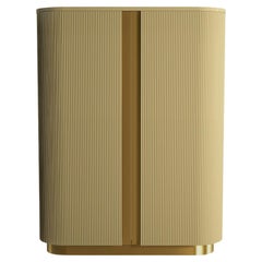 Matte lackierte Bar Armoire
