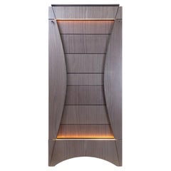 Matte Pulver Eiche Schrank