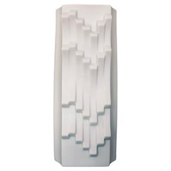 Matte White Archais Vase by Heinrich Fuchs for Hutschenreuther, 1960s