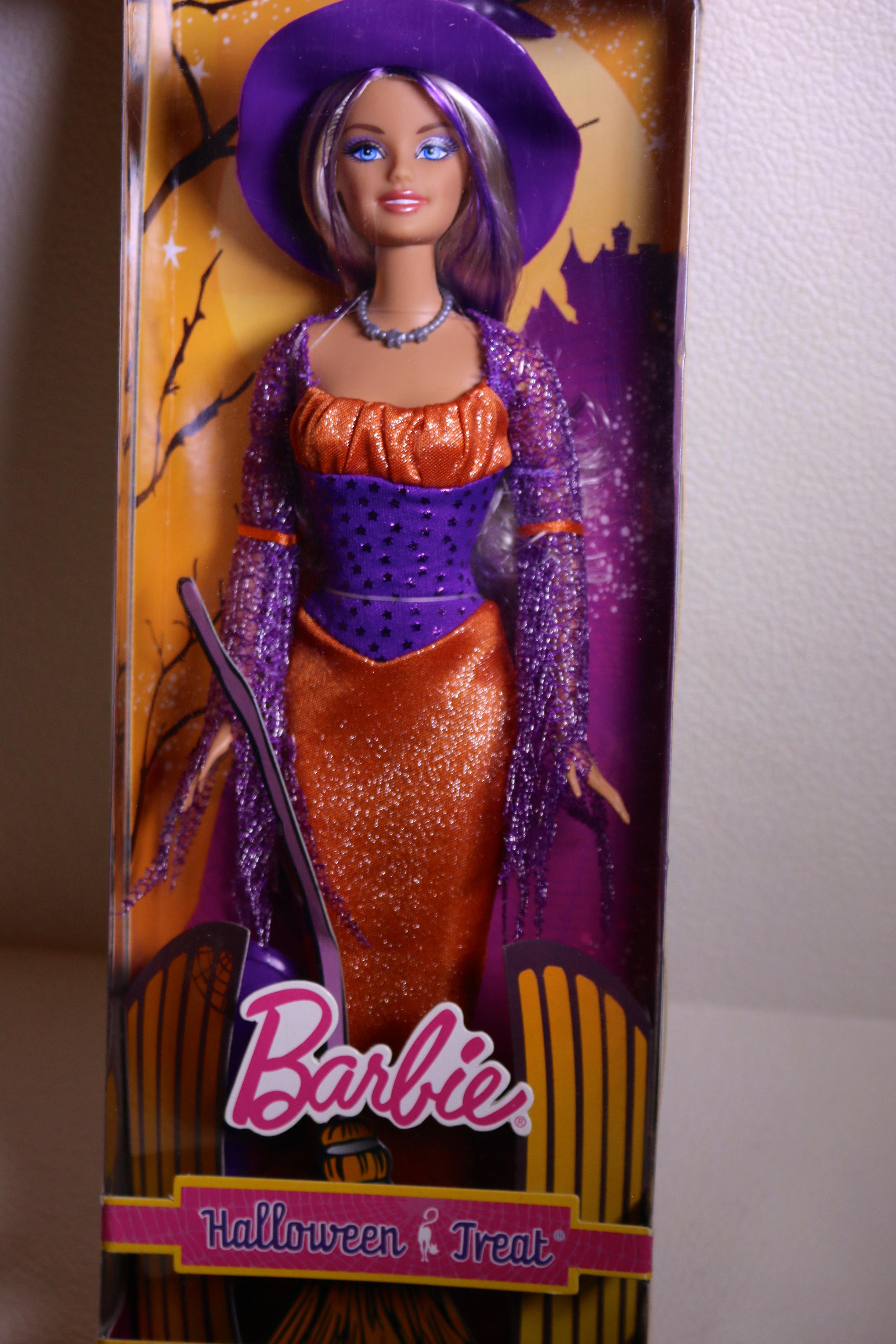 Mattel Barbie Halloween treat doll new in box.