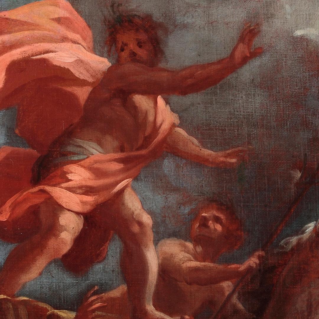 Matteo Bonechi, Marine Triumph, Öl auf Leinwand, 17.-18. Jahrhundert im Angebot 5