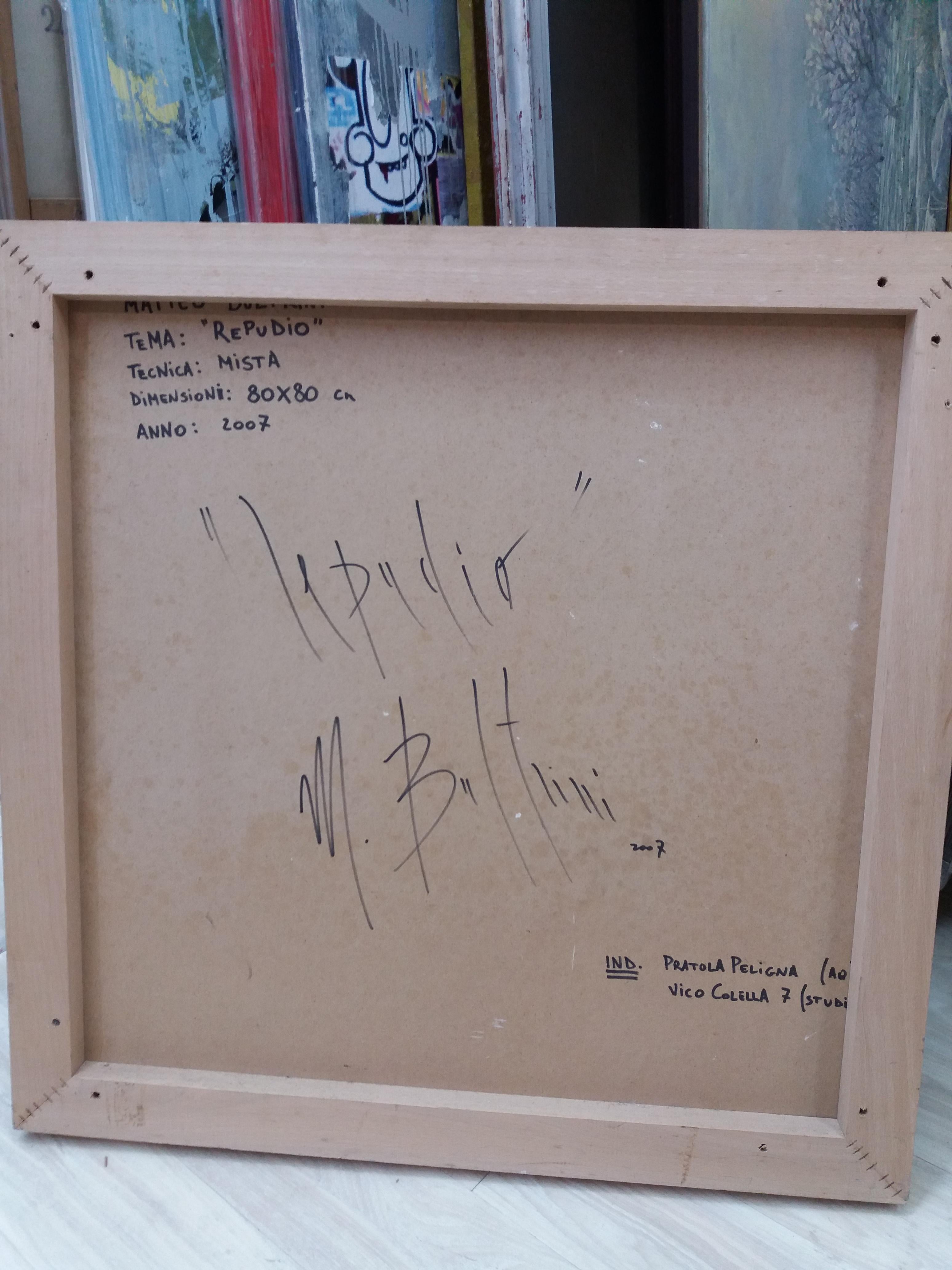Bella composizione dell'artista italiano
Tecnica mista e combustione su Wood.
Stato perfetto.