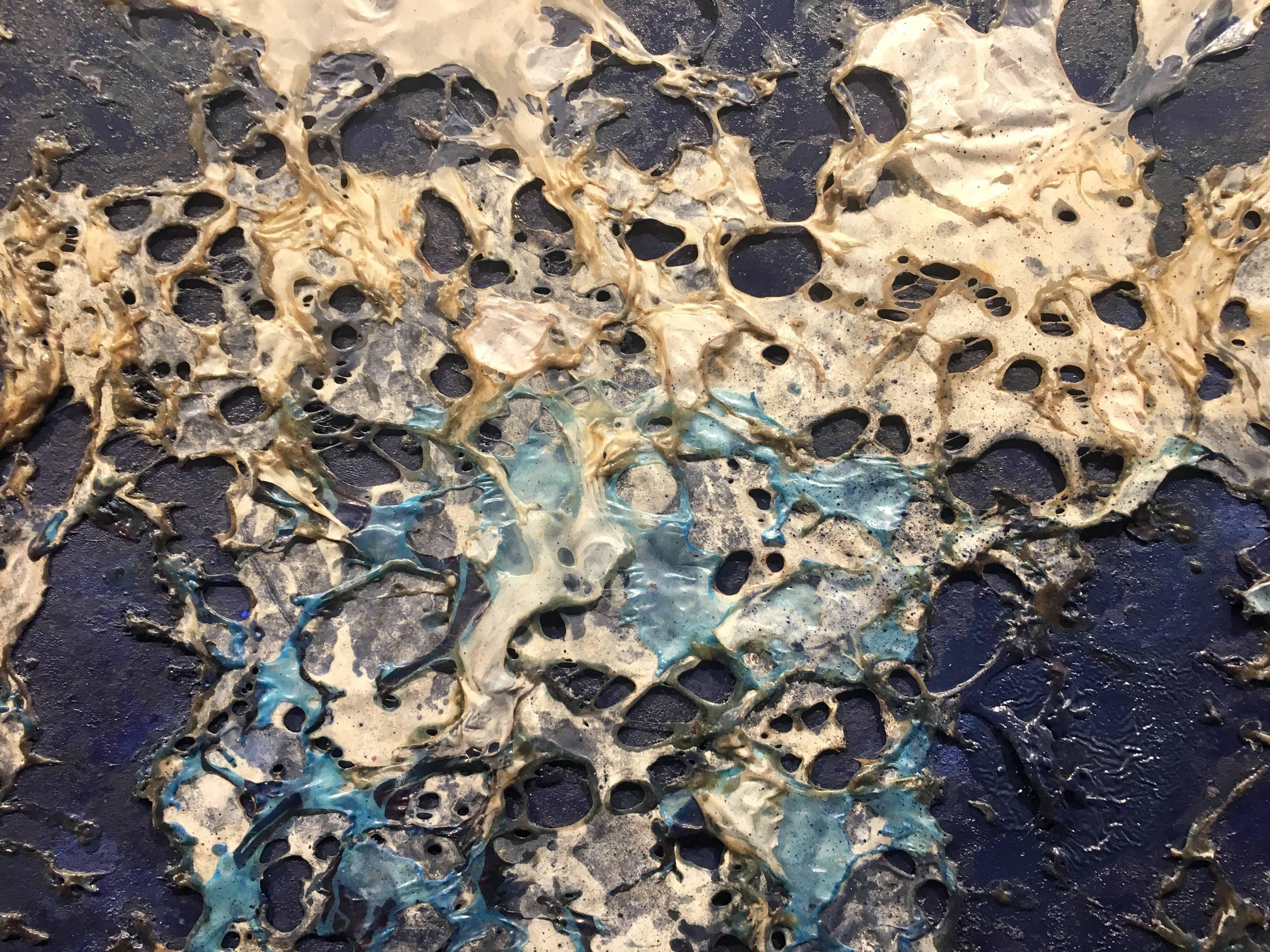 M. Bultrini  Blue  Big  collage 