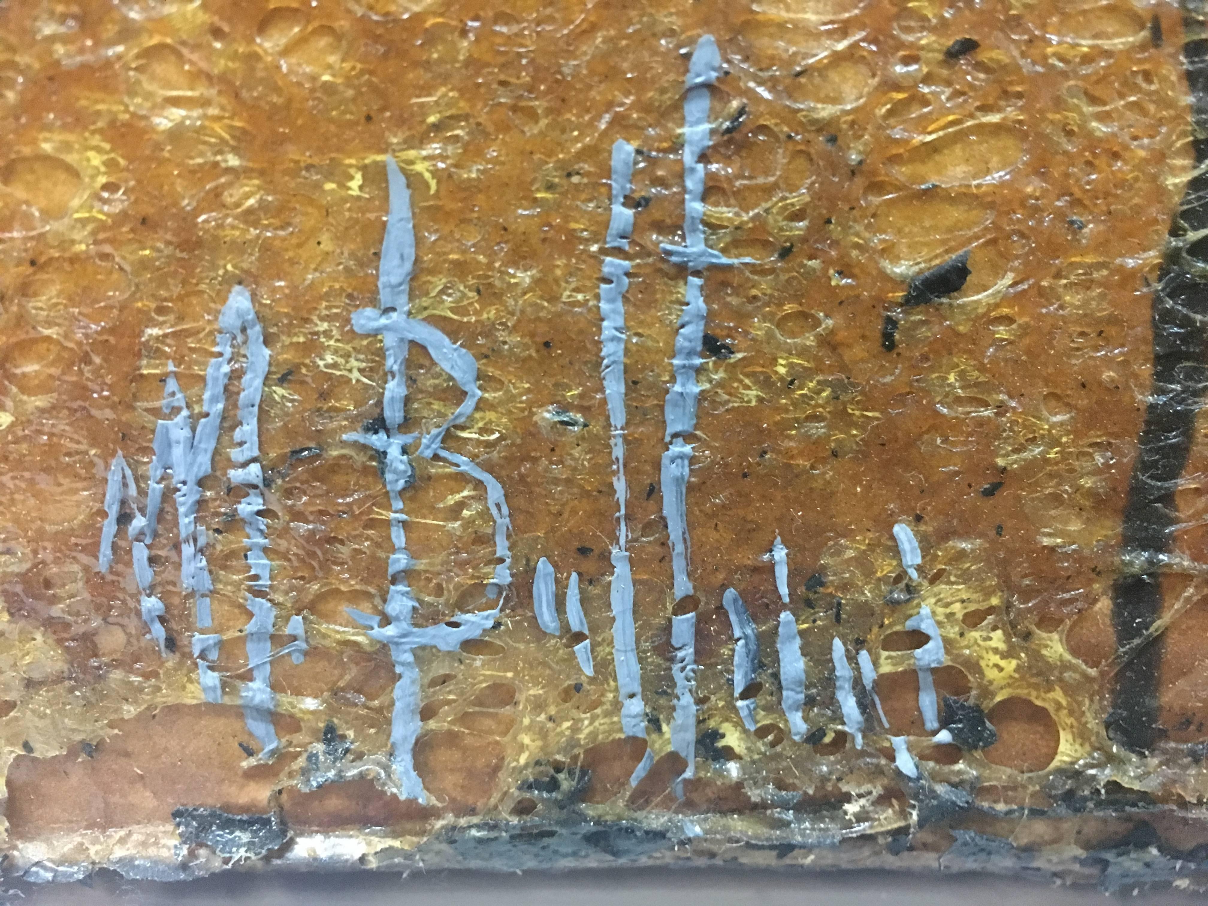 MATTEO BULTRINI 6  Collage de toile de sac - « NO TITLE » 2005 en vente 2