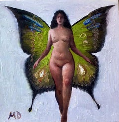 "Emerged Fairy" Oil Painting
