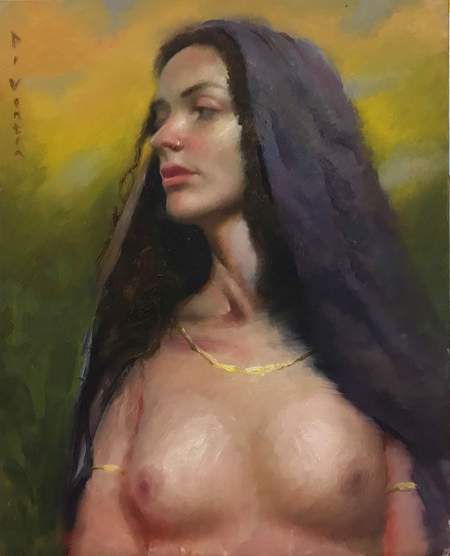 Matteo Di Ventra Nude Painting - Golden Light