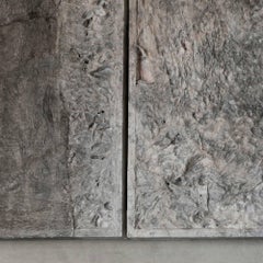 Matteo Giampaglia Diptych "Sasso" Mixed-Media Wall Art, Italy, 2014