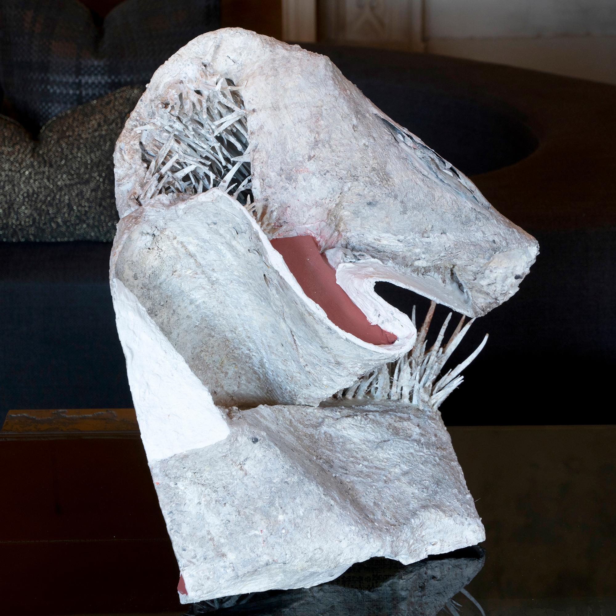 Matteo Giampaglia PVC and Plaster Abstract Sculpture, Italy, 2019 In New Condition For Sale In Firenze, IT