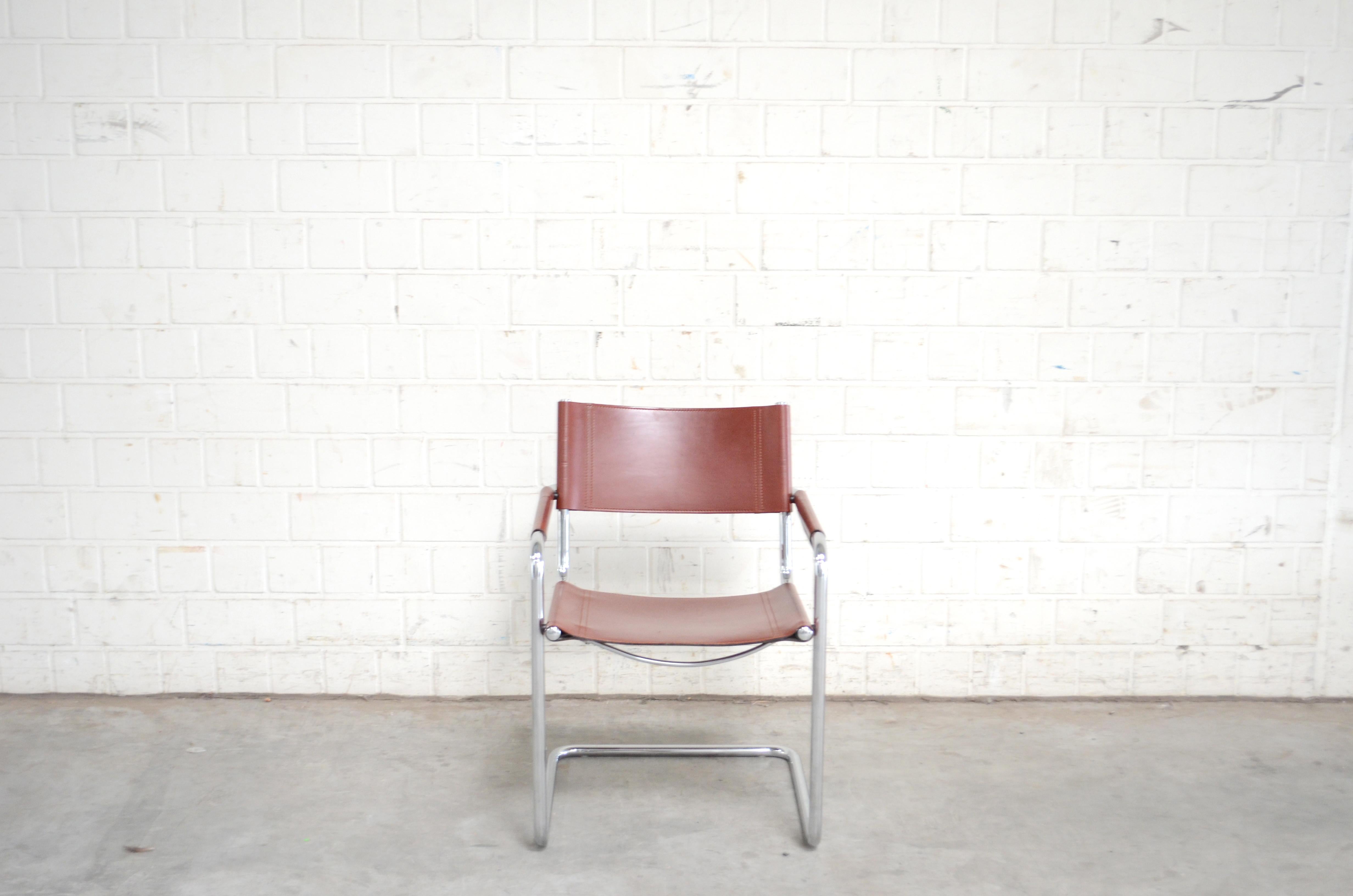 matteo grassi leather chair