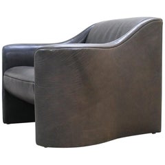 Matteo Grassi Esquire Neck Leather Armchair di Luigi Massoni & Giorgio Cazzaniga