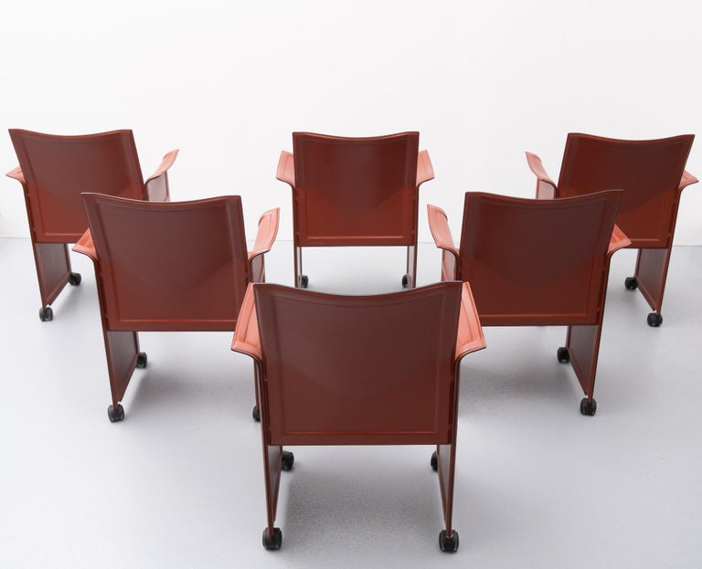 Matteo Grassi Korium armchairs Tito Agnoli For Sale 1