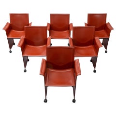 Matteo Grassi Korium armchairs Tito Agnoli