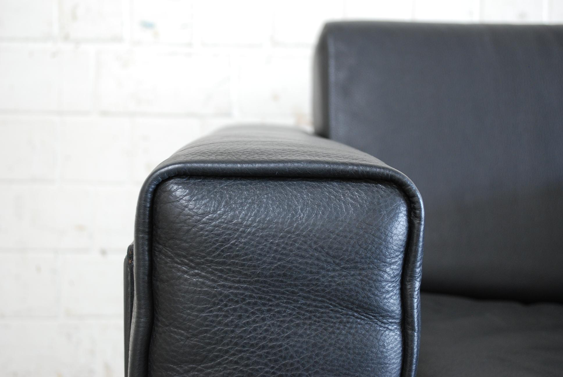 Late 20th Century Matteo Grassi Korium Leather Armchair or Chair Korium by Tito Agnoli For Sale
