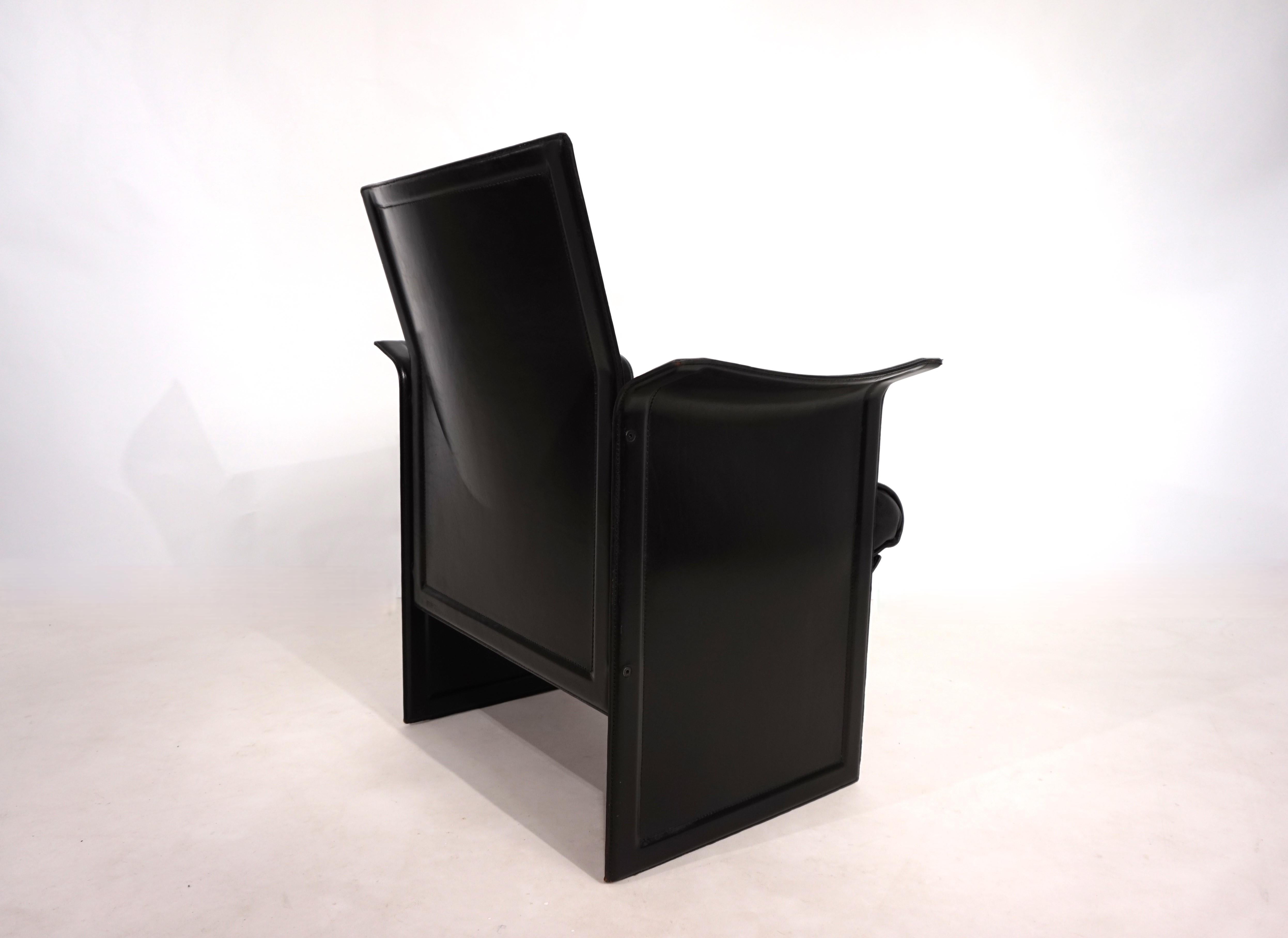 Matteo Grassi Chaise longue en cuir Tito Agnoli, 1980 en vente 3