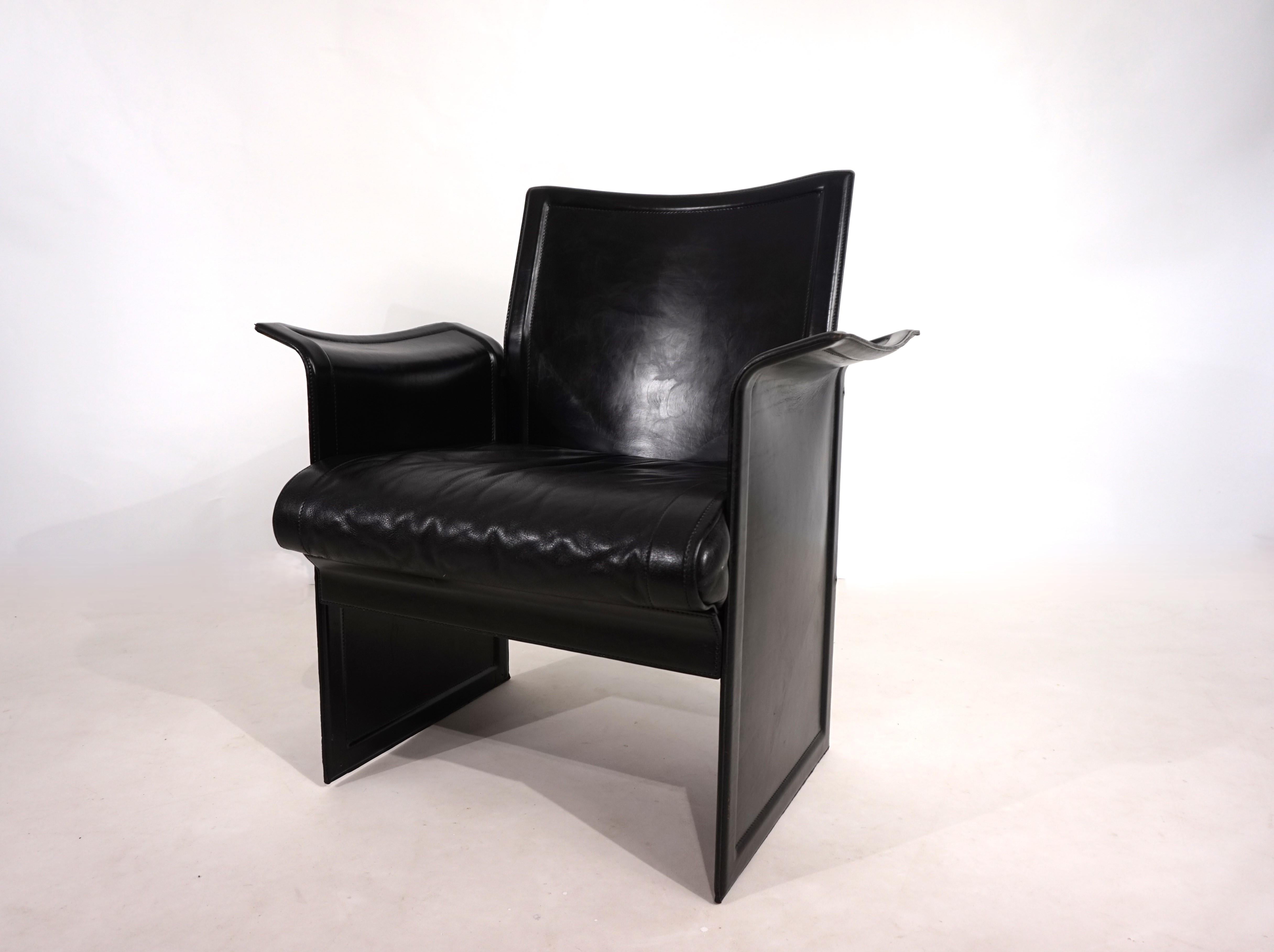 Matteo Grassi Chaise longue en cuir Tito Agnoli, 1980 en vente 10