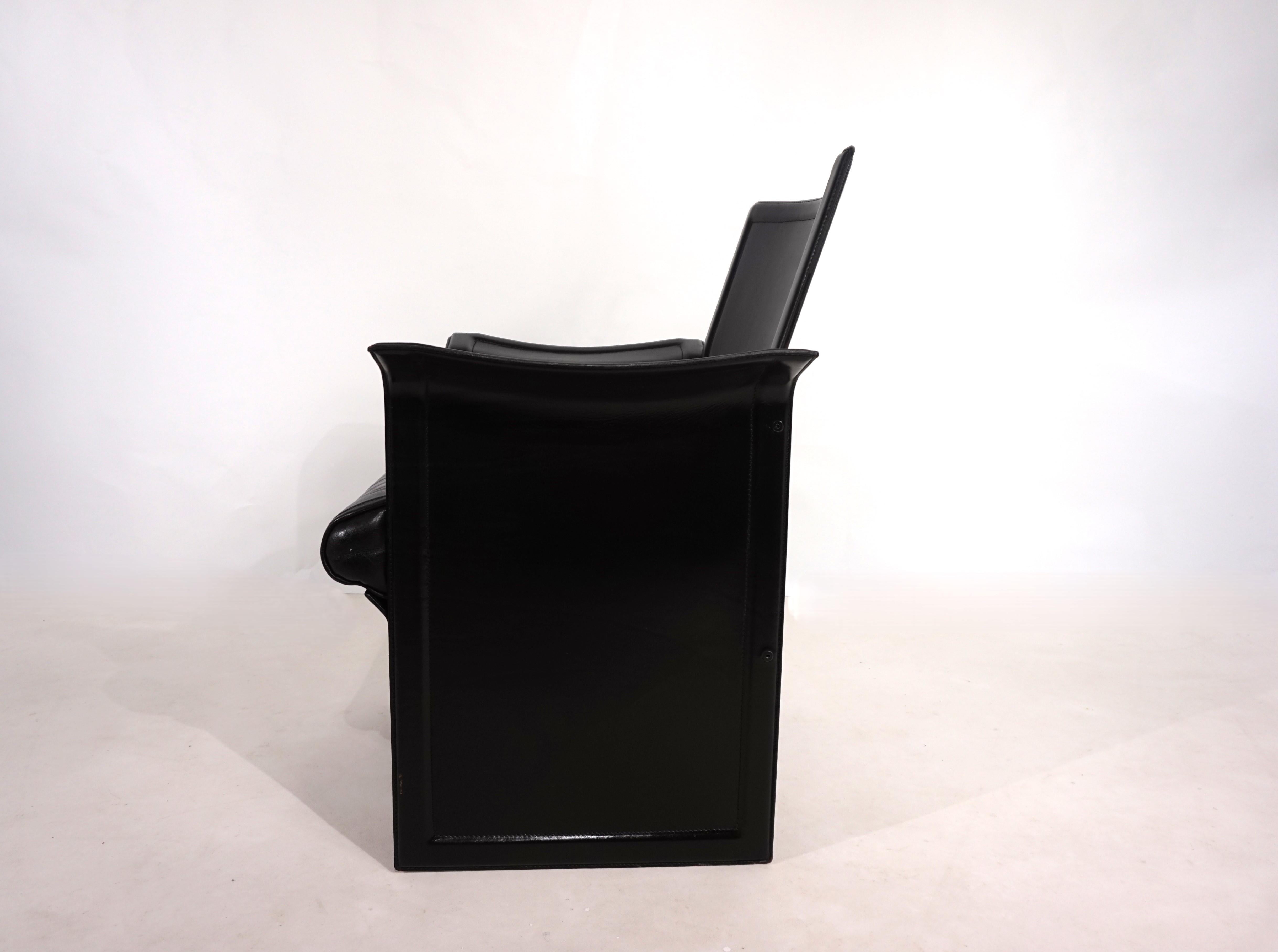 Matteo Grassi Chaise longue en cuir Tito Agnoli, 1980 Bon état - En vente à Ludwigslust, DE