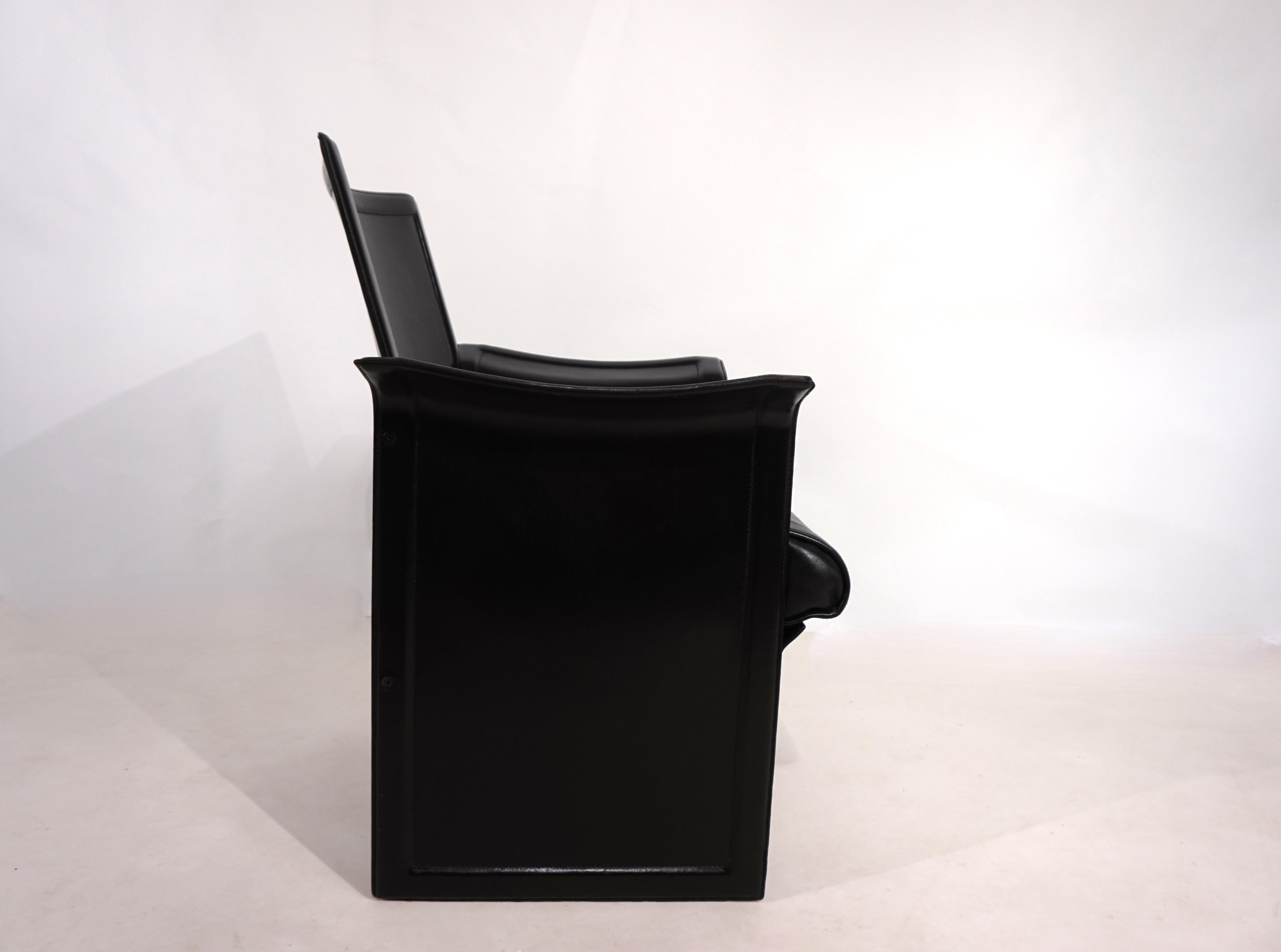 Matteo Grassi Chaise longue en cuir Tito Agnoli, 1980 en vente 2