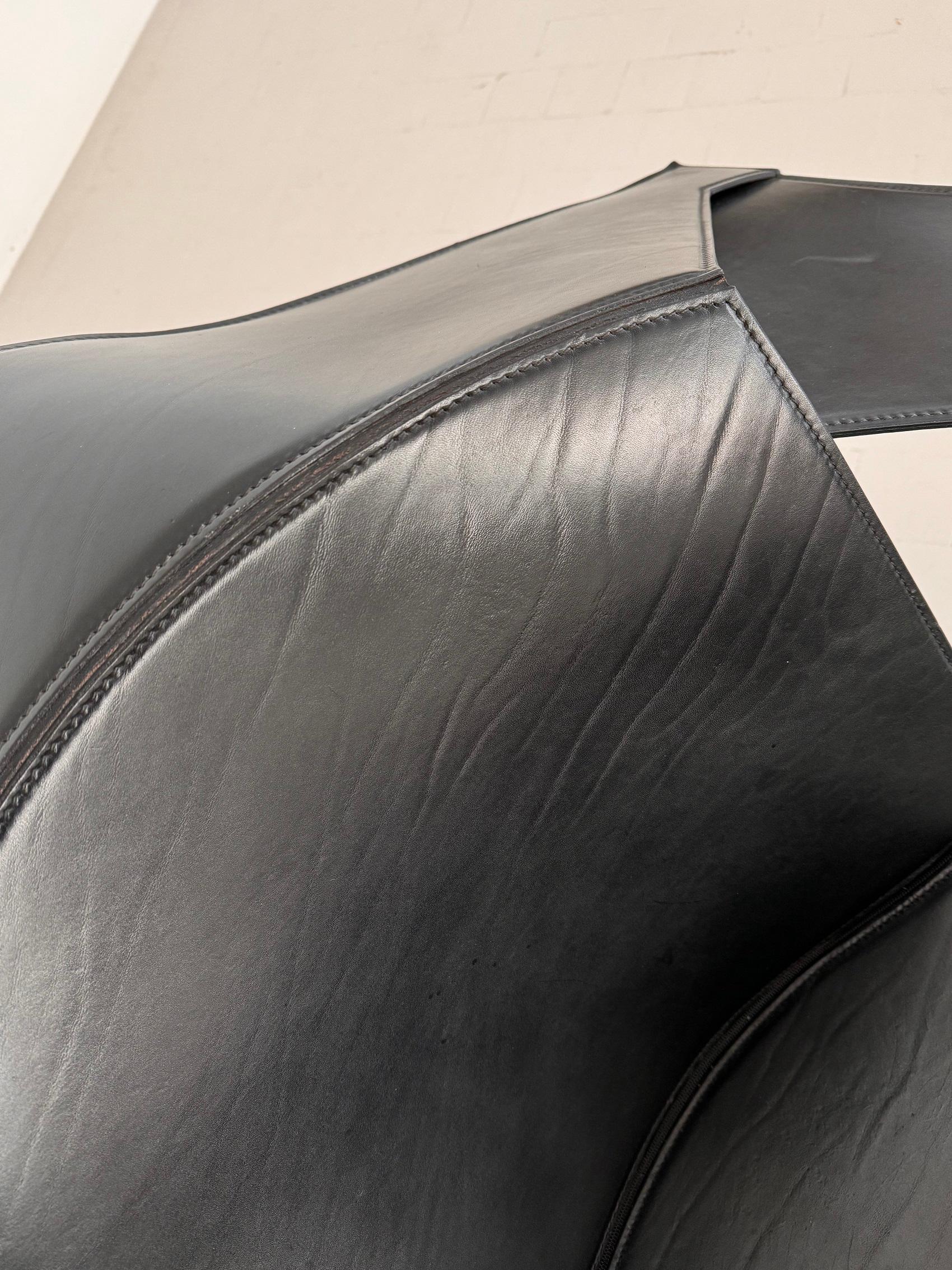 Matteo Grassi Sculptural Lounge Chair 'Equity' by Jacques Harold Pollard, 1987 For Sale 6