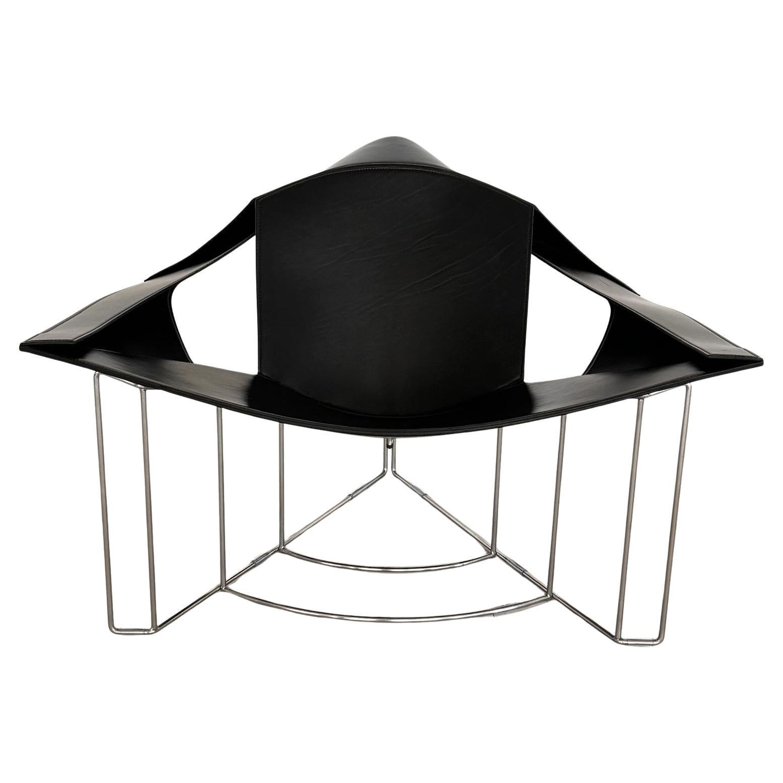Matteo Grassi Sculptural Lounge Chair 'Equity' by Jacques Harold Pollard, 1987