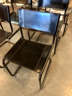 Matteo Grassi série of 14 chairs 1970 for fasem