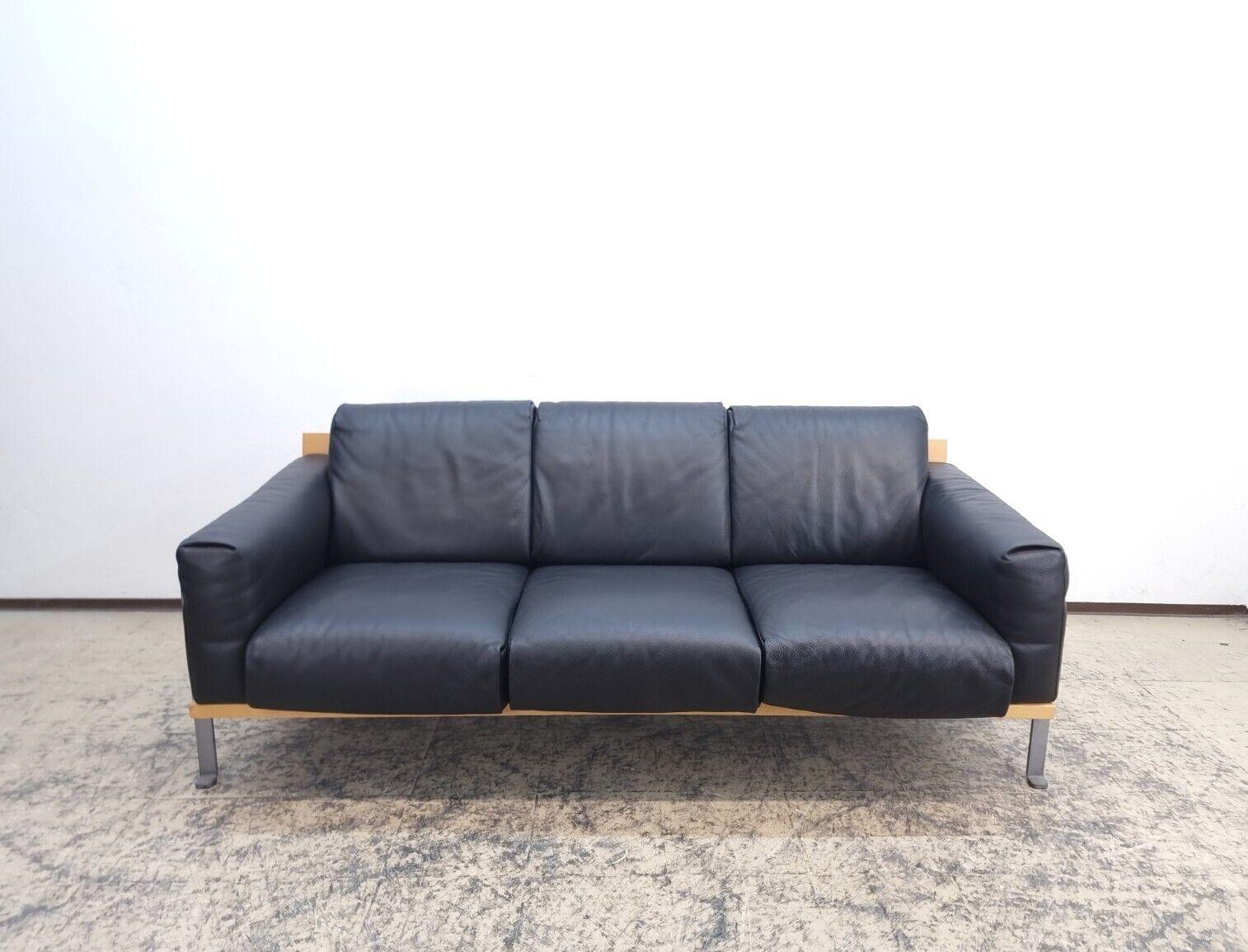 Matteo Grassi Sofa Designersofa Italian Design Ledersofa Vintage Couch #0387 For Sale 6