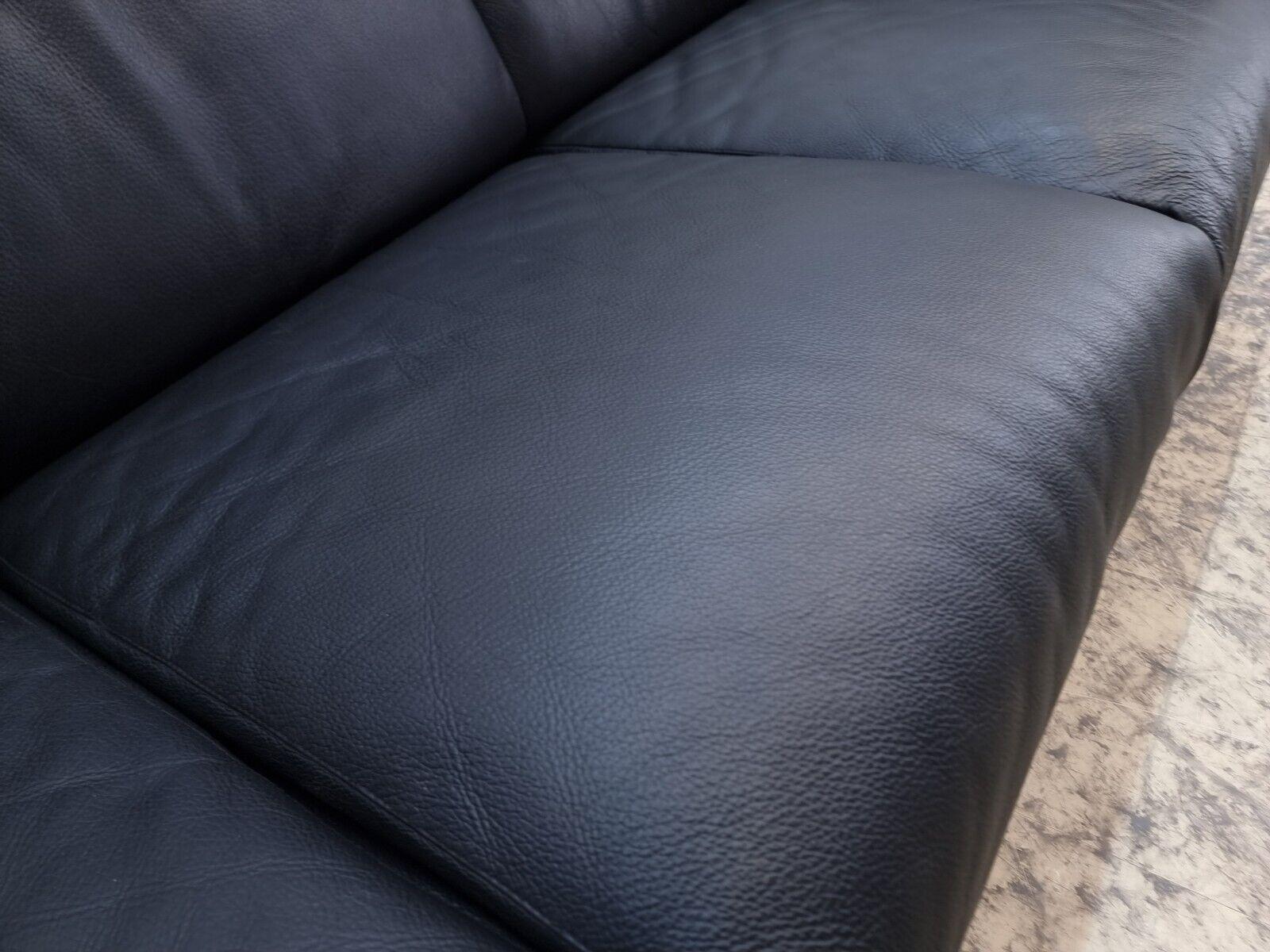 Matteo Grassi Sofa Designersofa Italian Design Ledersofa Vintage Couch #0387 For Sale 2