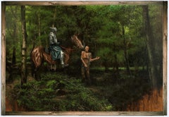 Italian Contemporary Art by Matteo Nannini - Crocevia nel Bosco
