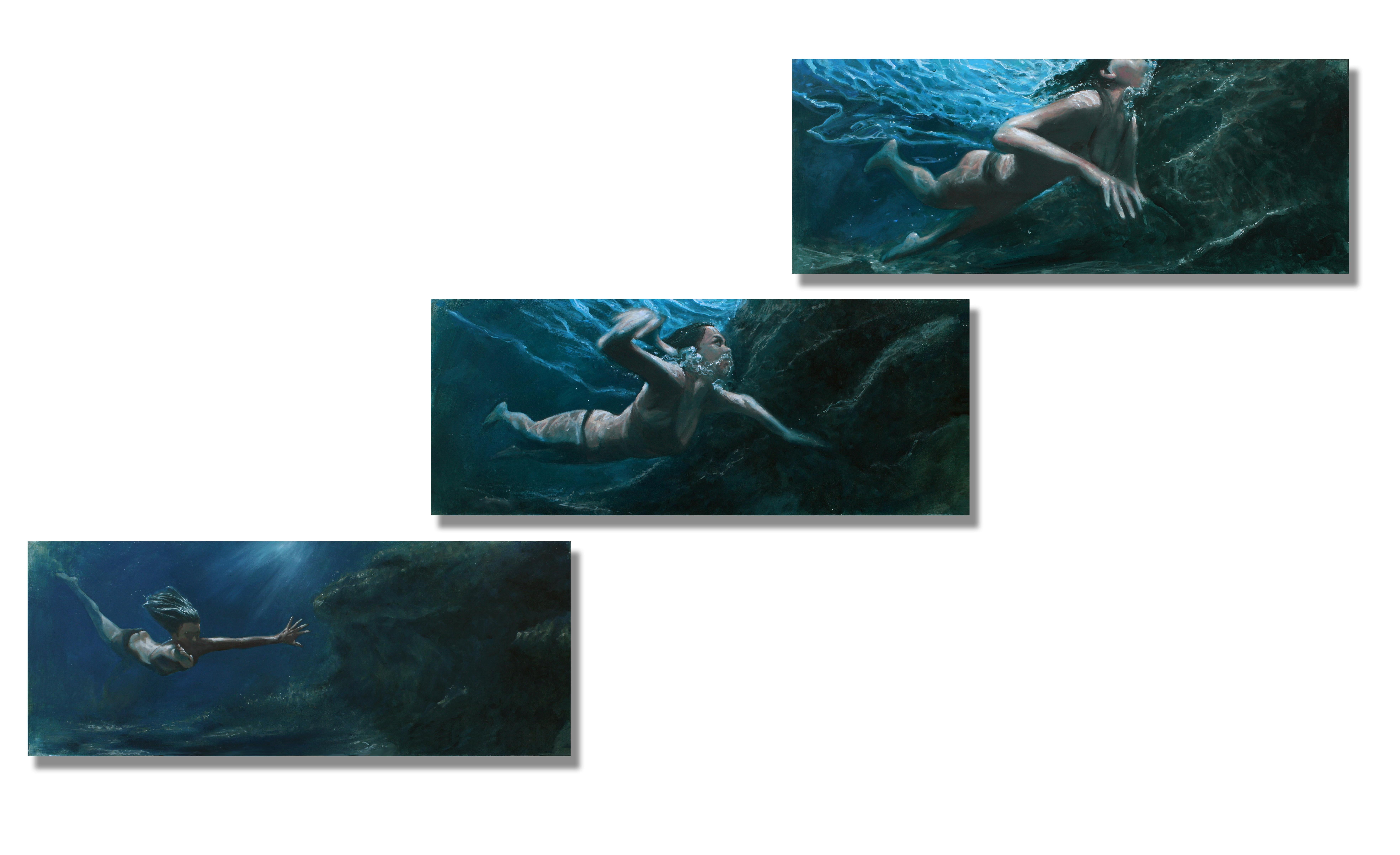 Arte contemporanea italiana di Matteo Nannini - Rising II in vendita 2