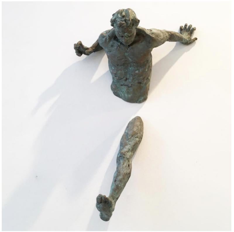Crisis​, bronze - Contemporary Sculpture by Matteo Pugliese