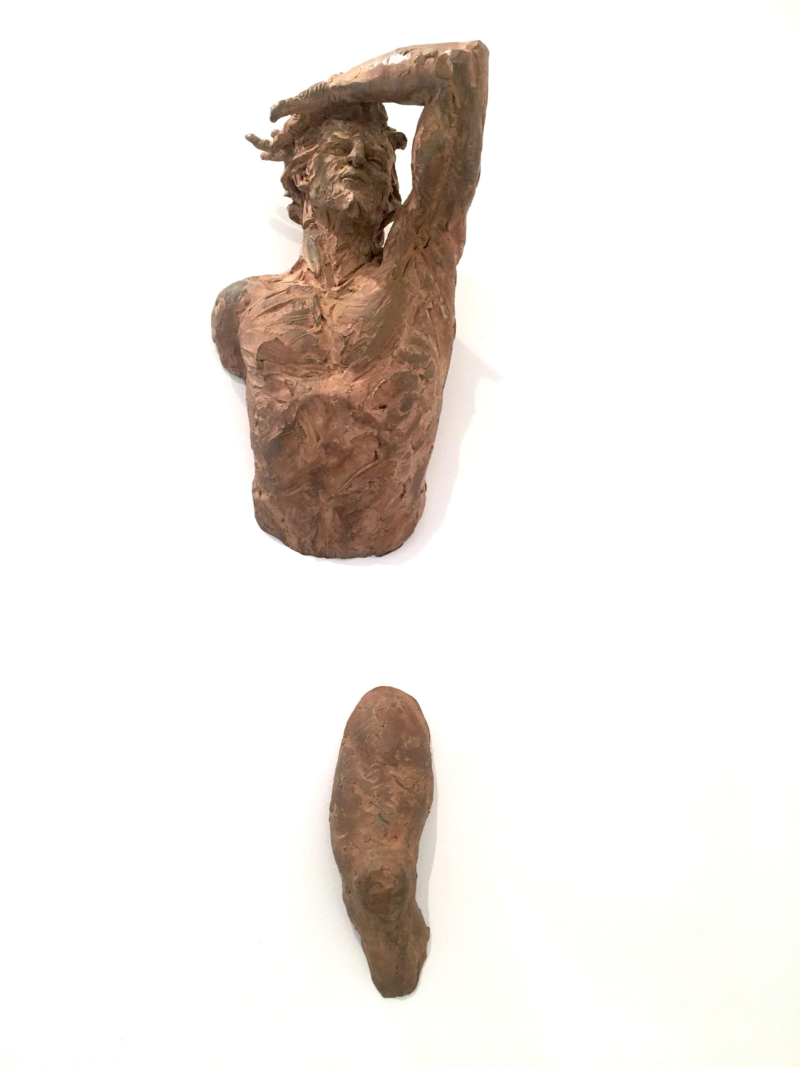 Pan, Bronze - Sculpture by Matteo Pugliese