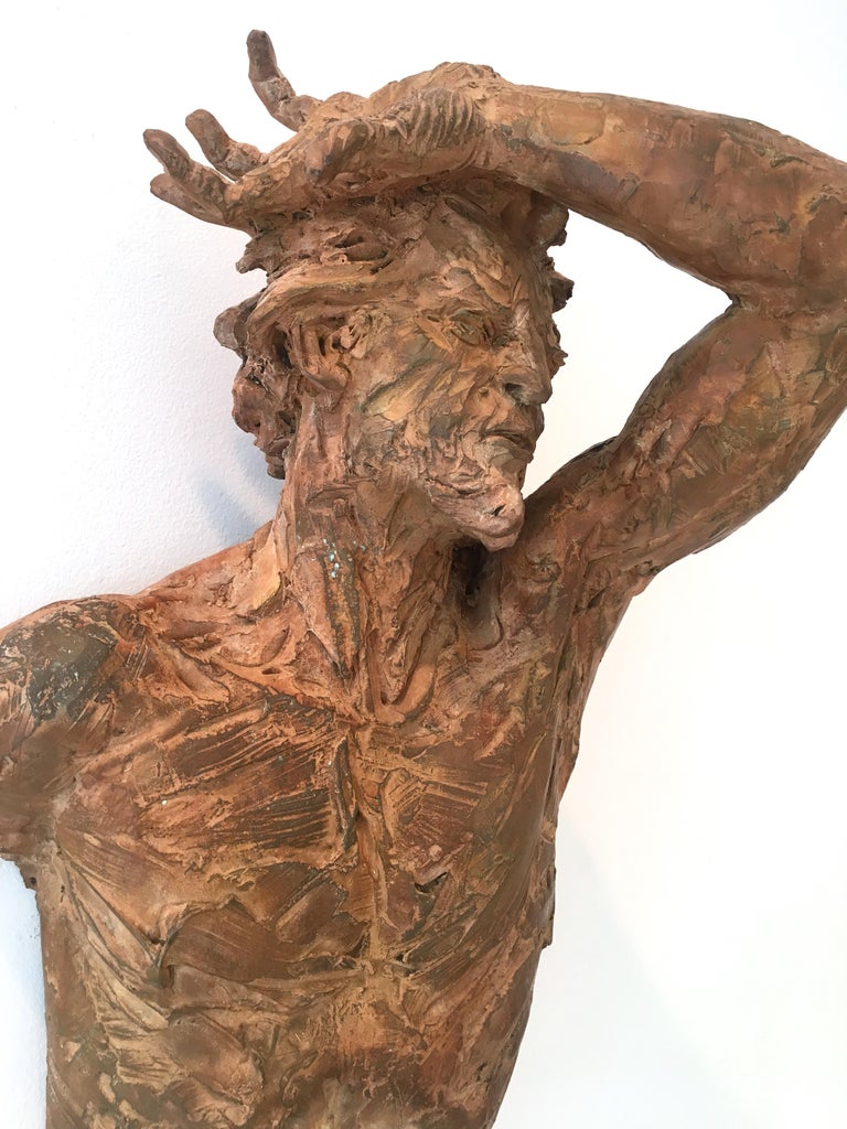 Matteo Pugliese - Pan, Bronze For Sale at 1stDibs
