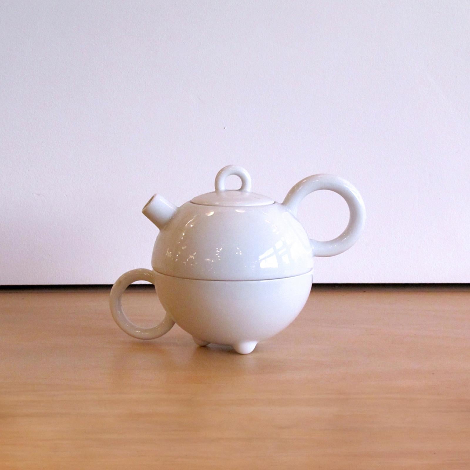 Porcelain Matteo Thun for Arzberg Tea-for-One Set, 1980 For Sale