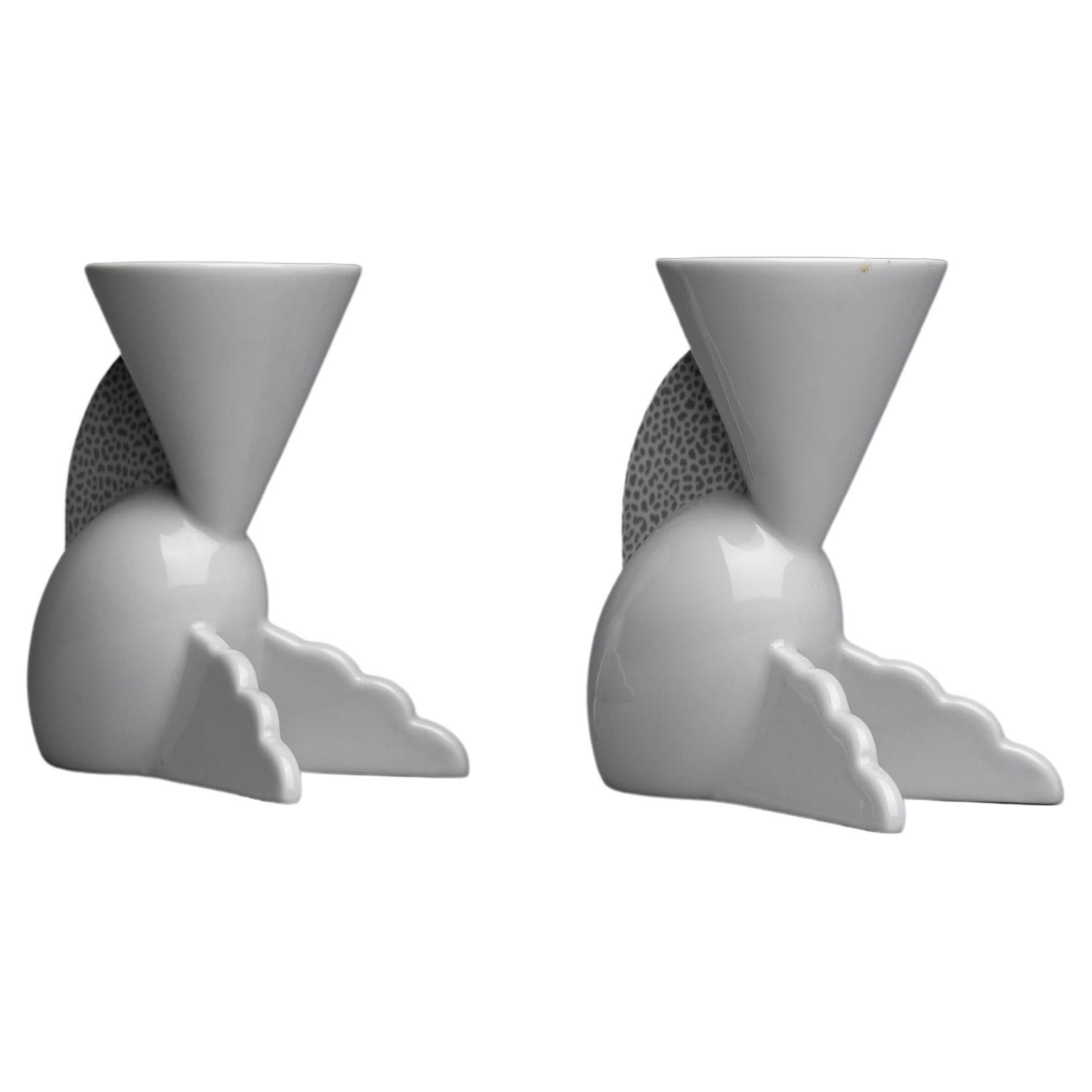 Matteo Thun Memphis Milano Pair of 'Onega' Cocktail Cups For Sale
