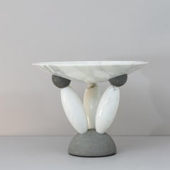 Centro de Mesa de Mármol Modernista Matteo Thun , Italia Años 80