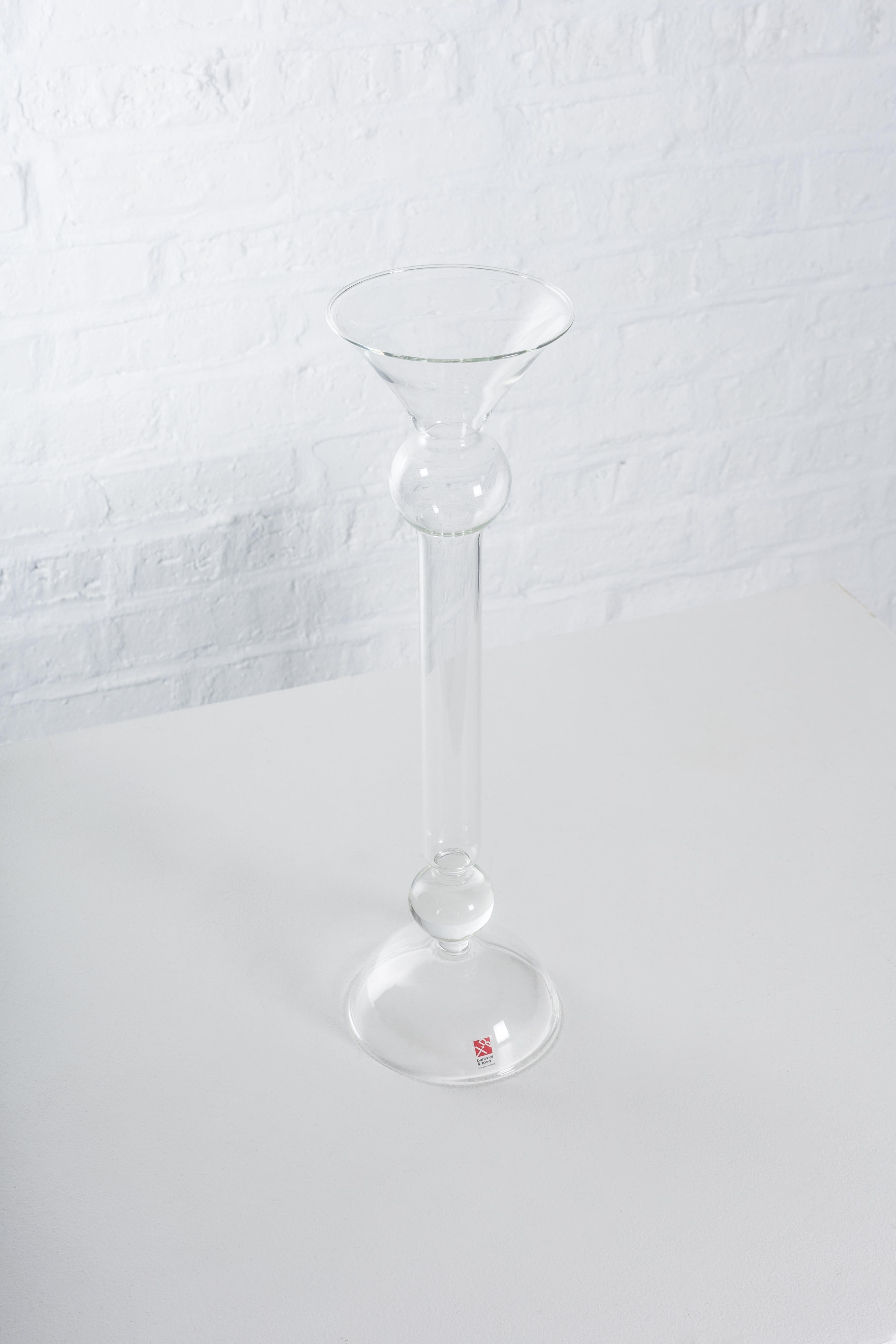 Matteo Thun Vase aus Muranoglas für Barovier & Toso, signiert, datiert, 1987 im Angebot 3