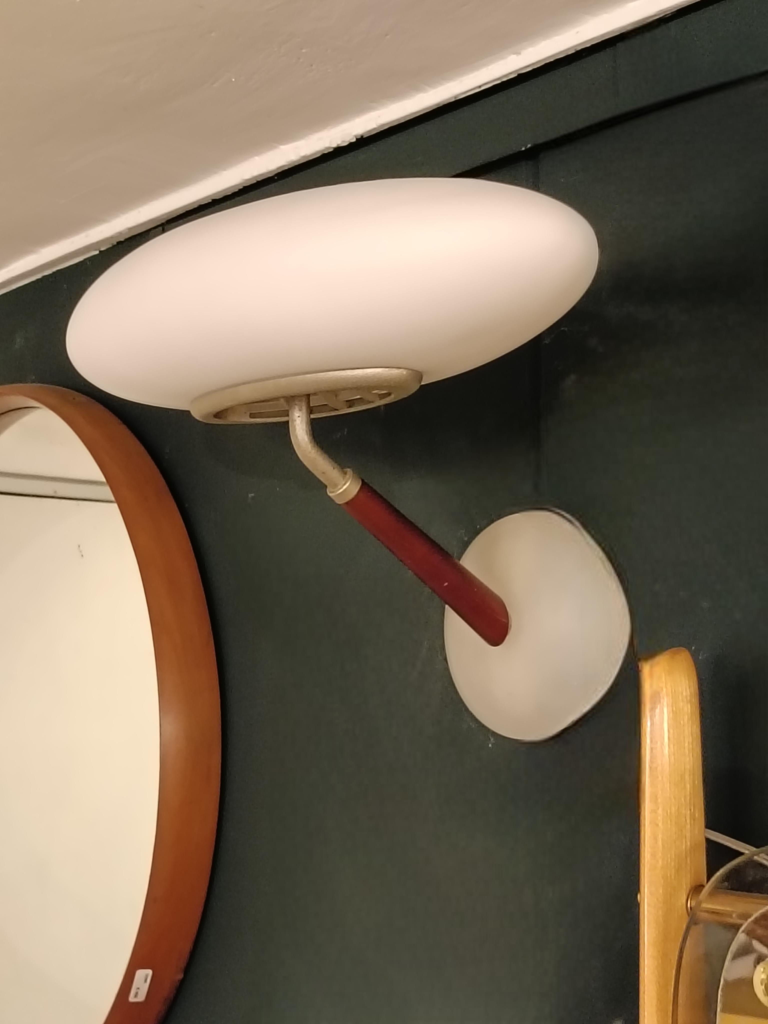 Mid-Century moderno Matteo Thun per Arteluce Coppuia di Lampade da Parete Mod. 