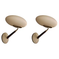 Matteo Thun per Arteluce Coppuia di Lampade da Parete Mod. "Pao", Italia 1990s