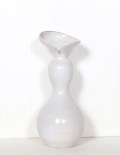 Vase en porcelaine blanche « Le Damigelle in Craquelet » de Matteo Thun