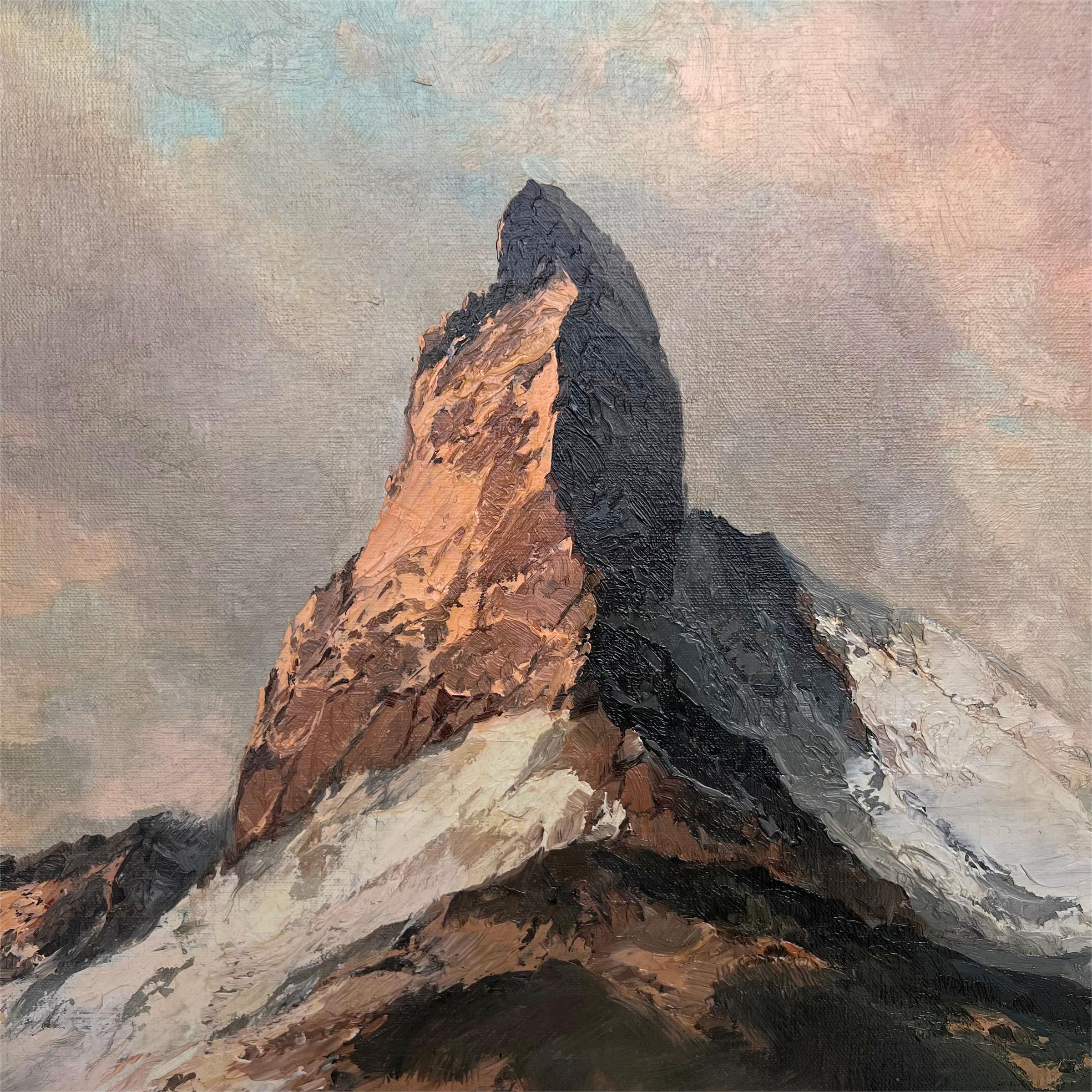 German 'Matterhorn', a Painting by Arno Lemke