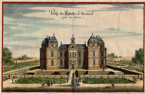 Matthäus Merian the Elder Chateau de Verneuil For Sale at 1stDibs